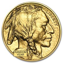 1 oz American Gold Buffalo Front