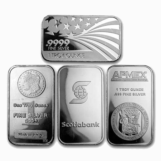 1 oz Silver Bar (Random Selection)