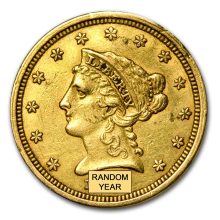 $2.50 Liberty Gold Quarter Eagle