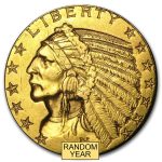 $5 Indian Gold Half Eagle