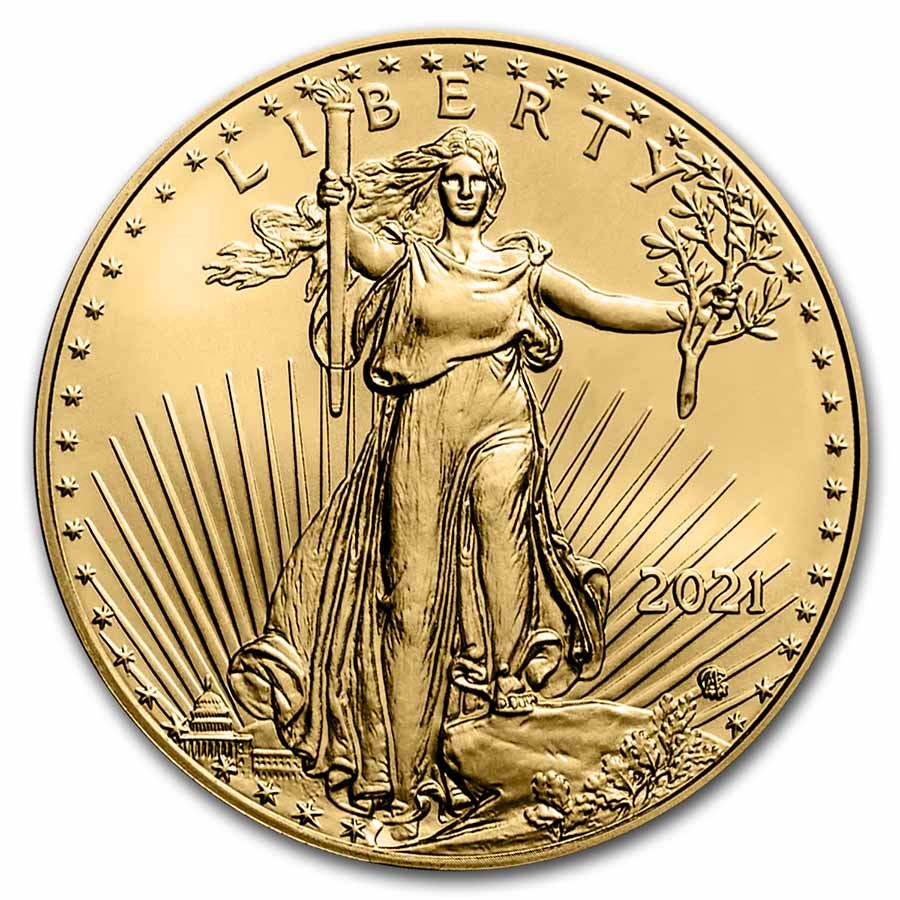 1 oz Gold Eagle (Type 2) (2021)