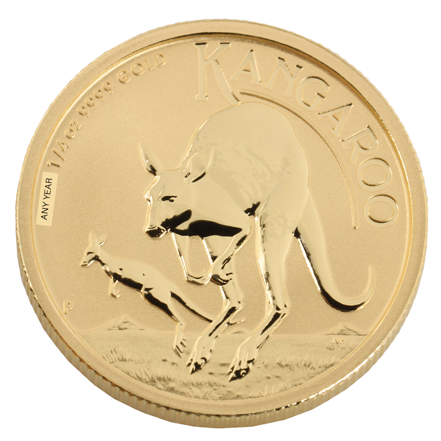 Australia 1/4 oz Gold Kangaroo/Nugget (Random Year)