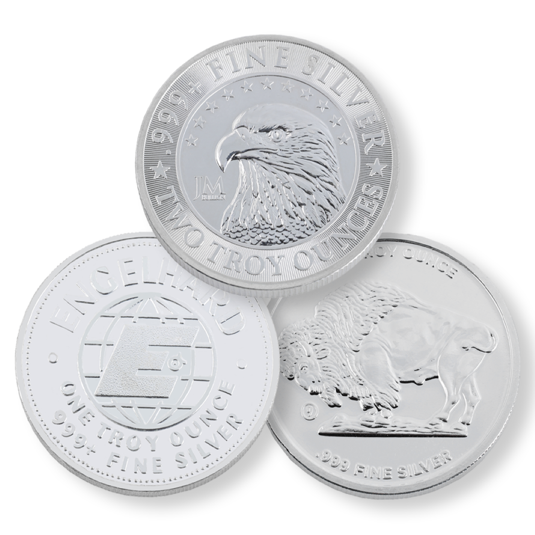 1 oz Silver Round – Secondary Market