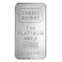 1 oz Platinum Bar