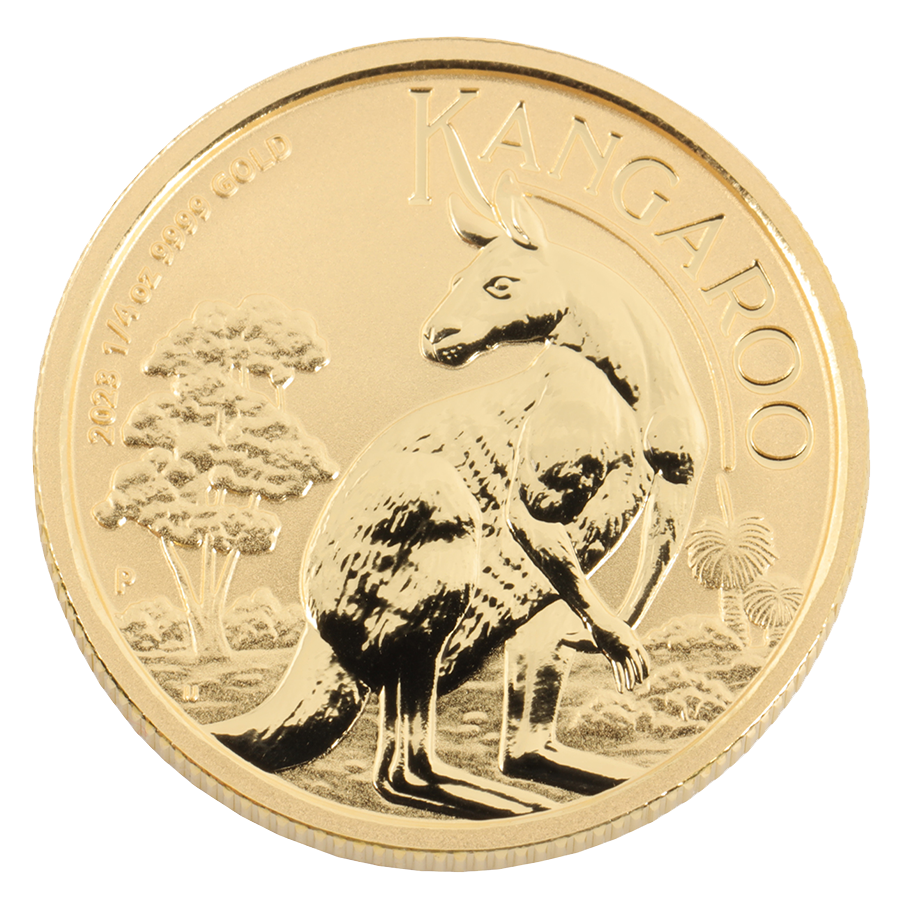 Australia 1/10 oz Gold Kangaroo/Nugget (Random Year)