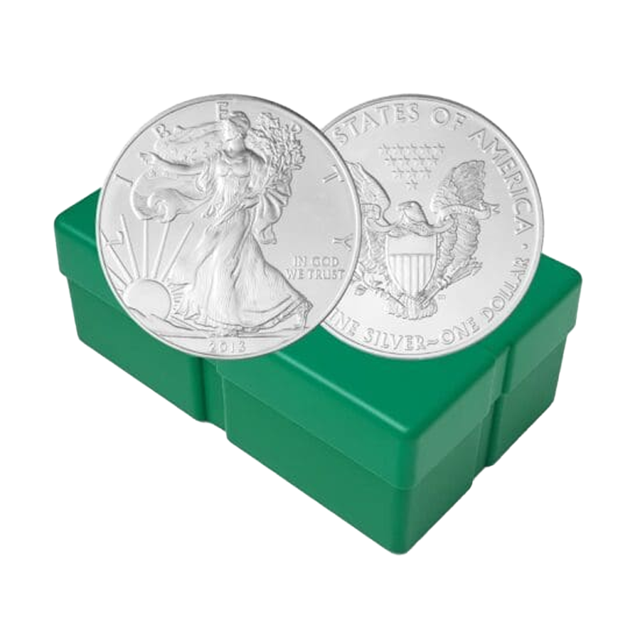 2026-500-coin-silver-eagle-monster-box-md-premier-pcgs-fs_316823_slabunsealed 500 oz American Silver Eagle Unsealed Monster Box (500 coins) - Image 1