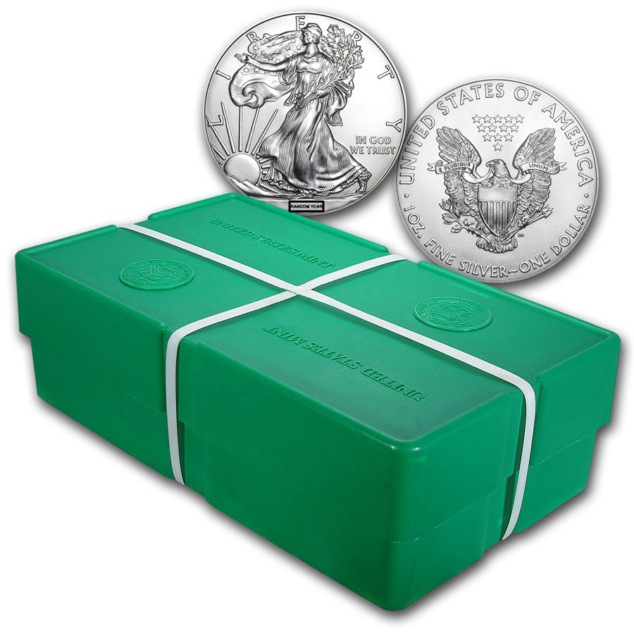 500 oz American Silver Eagle Monster Box