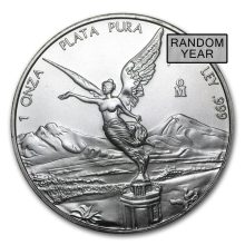 1 oz Mexican Silver Libertad Type 2