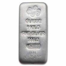 1 Kilo Silver Bar