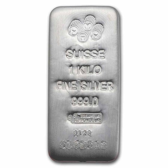 1 Kilo Silver Bar